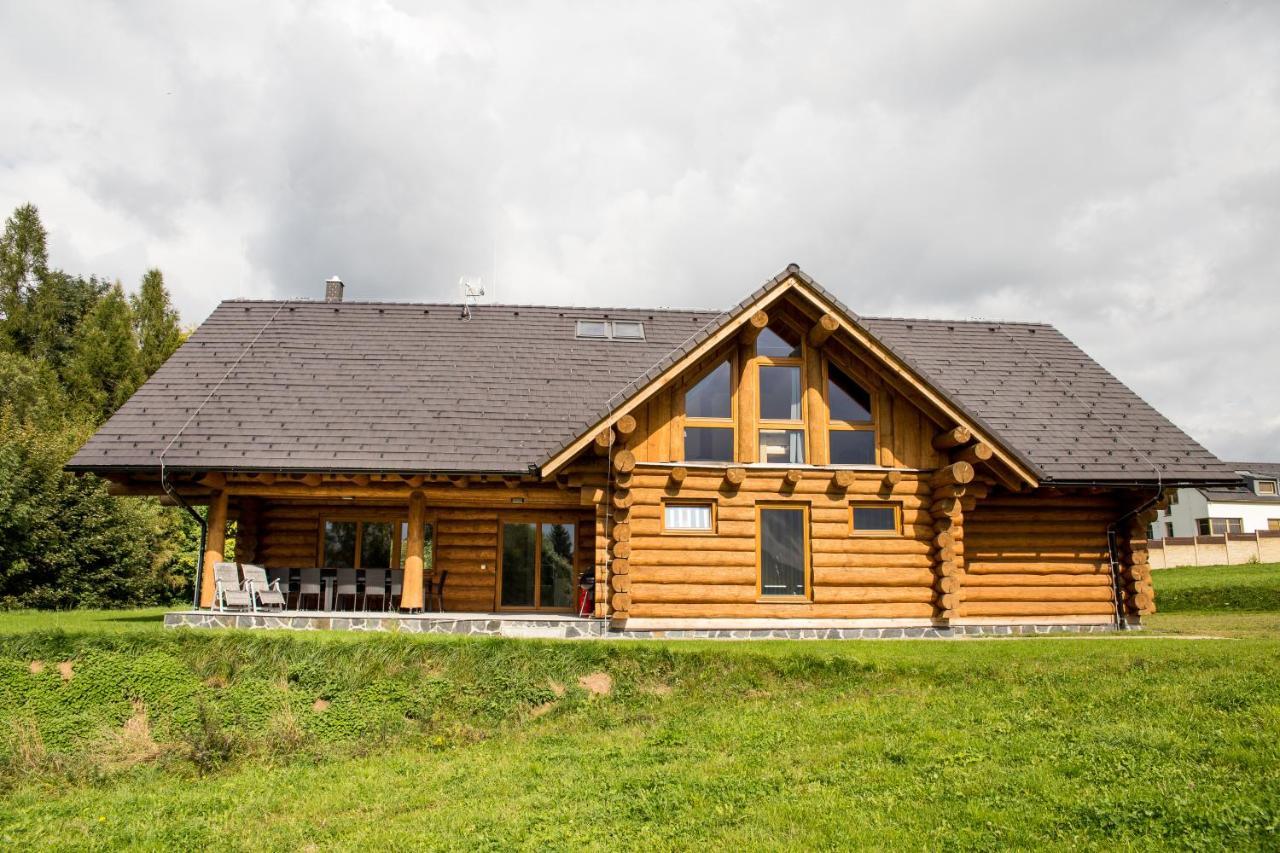 Luxusni Srub Az 24 Luzek - Sruby-Lipno Villa Frymburk Bagian luar foto