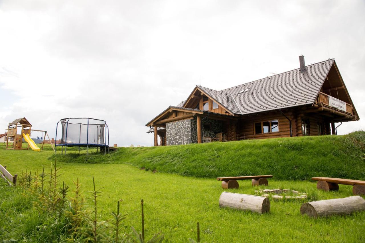 Luxusni Srub Az 24 Luzek - Sruby-Lipno Villa Frymburk Bagian luar foto