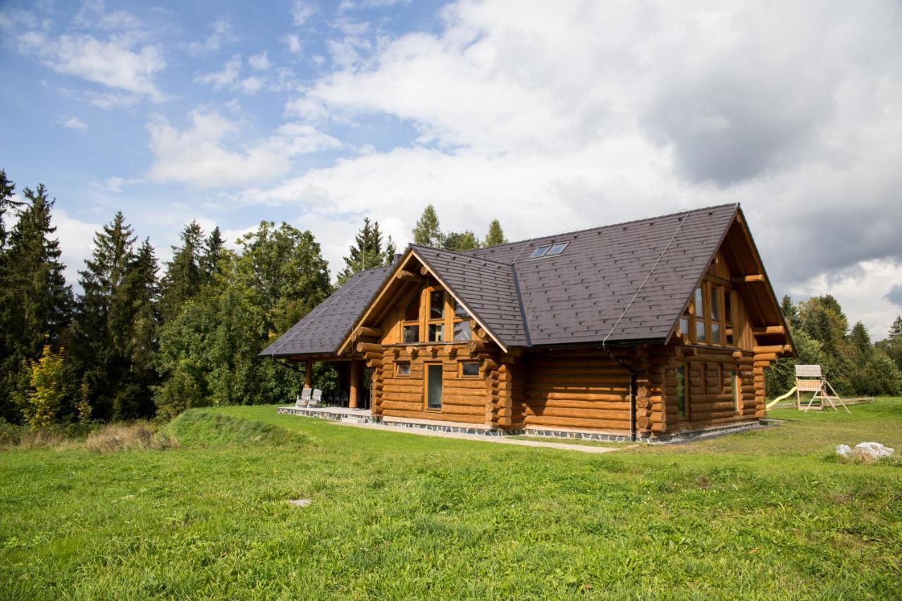 Luxusni Srub Az 24 Luzek - Sruby-Lipno Villa Frymburk Bagian luar foto