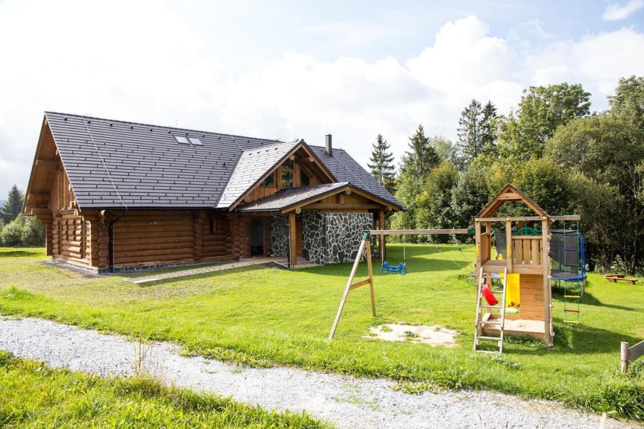 Luxusni Srub Az 24 Luzek - Sruby-Lipno Villa Frymburk Bagian luar foto