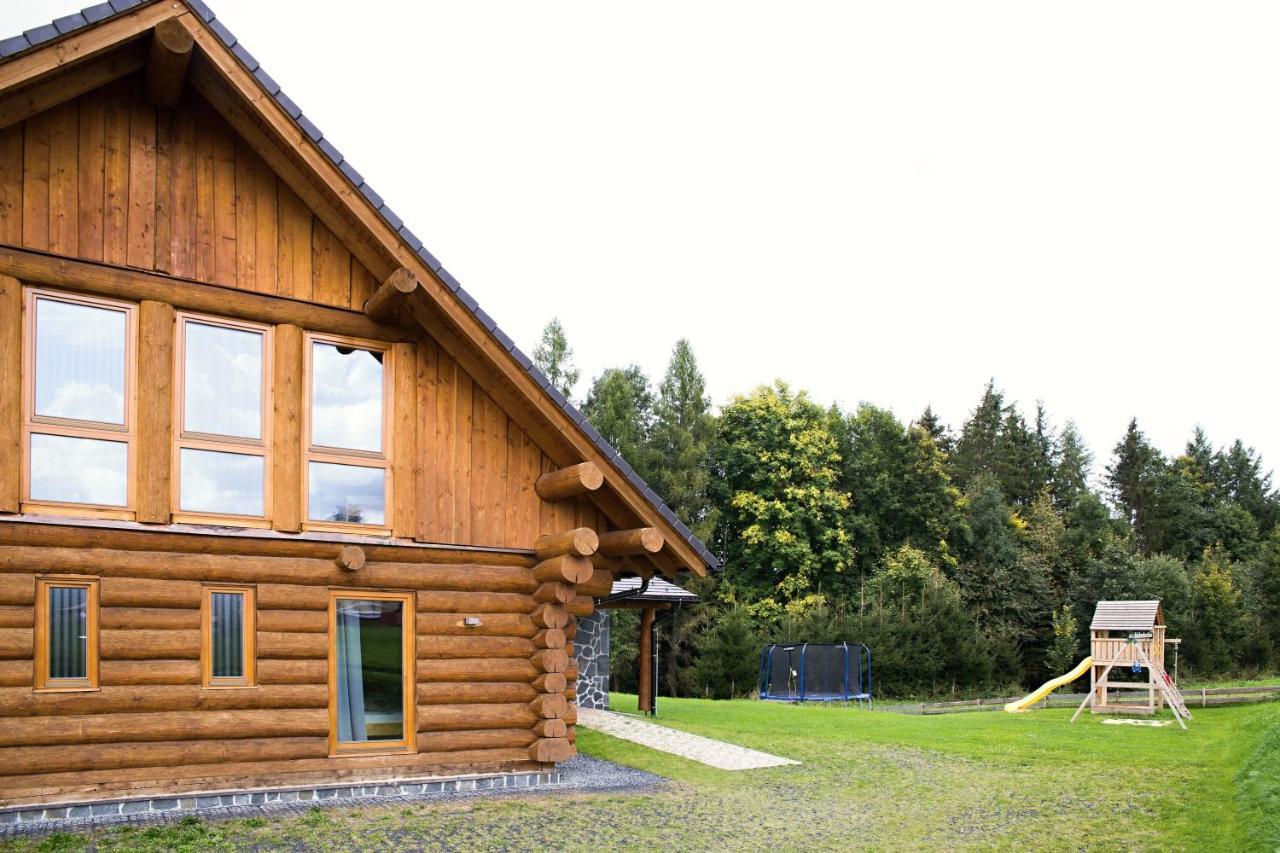 Luxusni Srub Az 24 Luzek - Sruby-Lipno Villa Frymburk Bagian luar foto