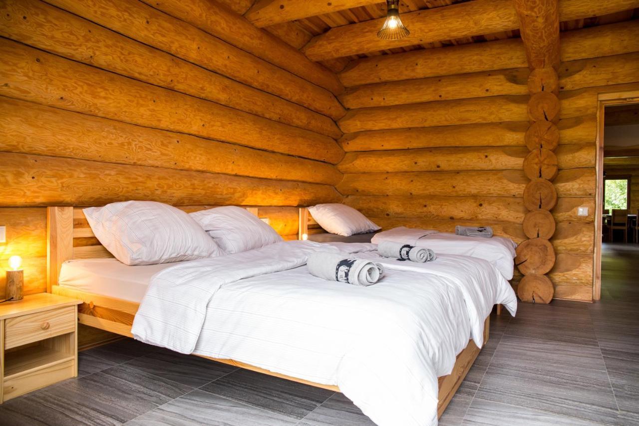 Luxusni Srub Az 24 Luzek - Sruby-Lipno Villa Frymburk Bagian luar foto