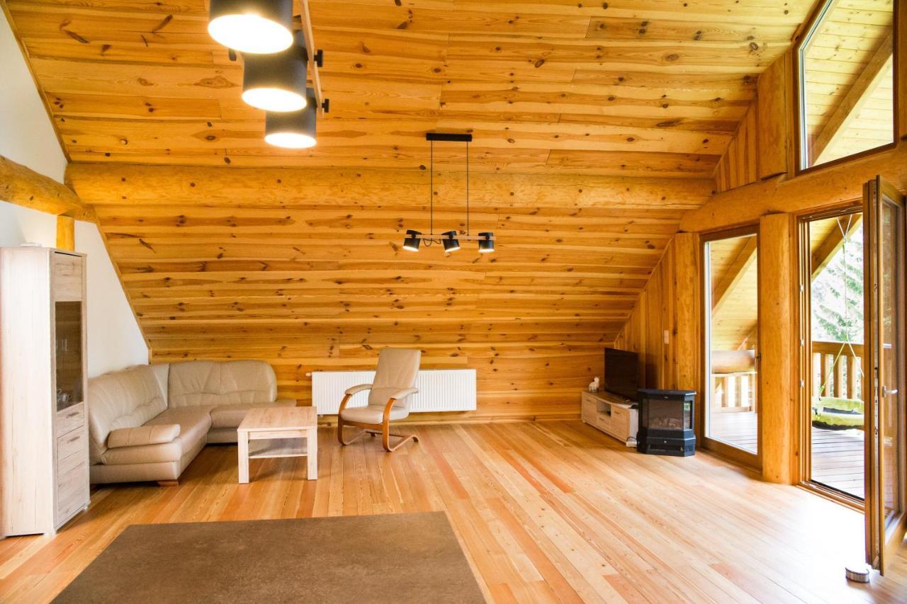 Luxusni Srub Az 24 Luzek - Sruby-Lipno Villa Frymburk Bagian luar foto