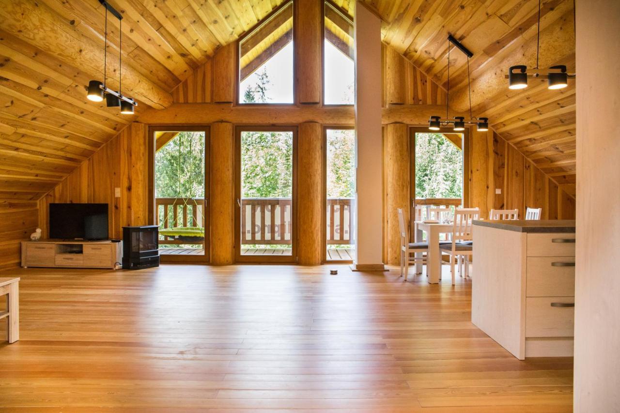 Luxusni Srub Az 24 Luzek - Sruby-Lipno Villa Frymburk Bagian luar foto