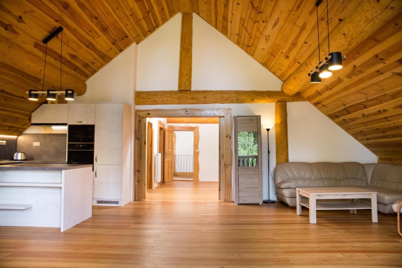 Luxusni Srub Az 24 Luzek - Sruby-Lipno Villa Frymburk Bagian luar foto