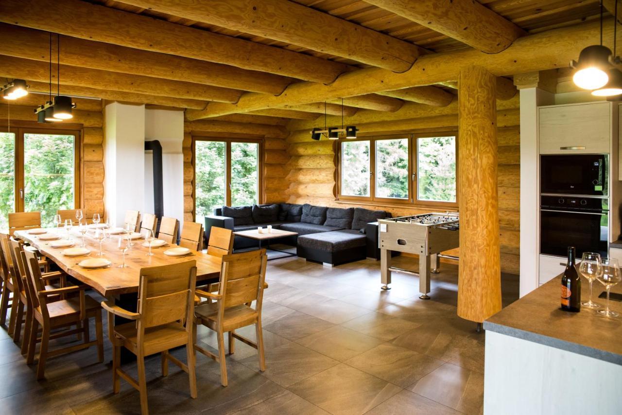 Luxusni Srub Az 24 Luzek - Sruby-Lipno Villa Frymburk Bagian luar foto