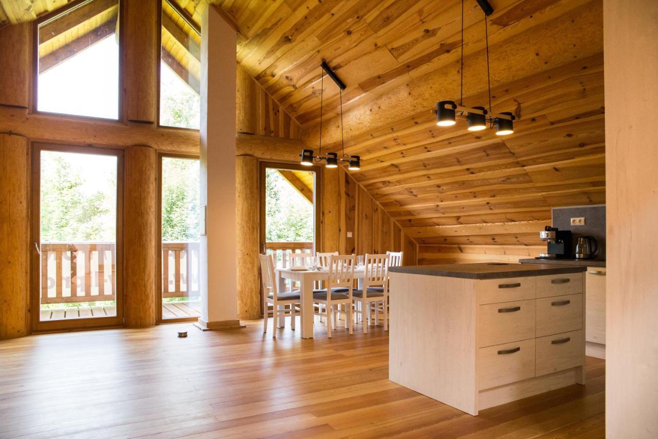 Luxusni Srub Az 24 Luzek - Sruby-Lipno Villa Frymburk Bagian luar foto