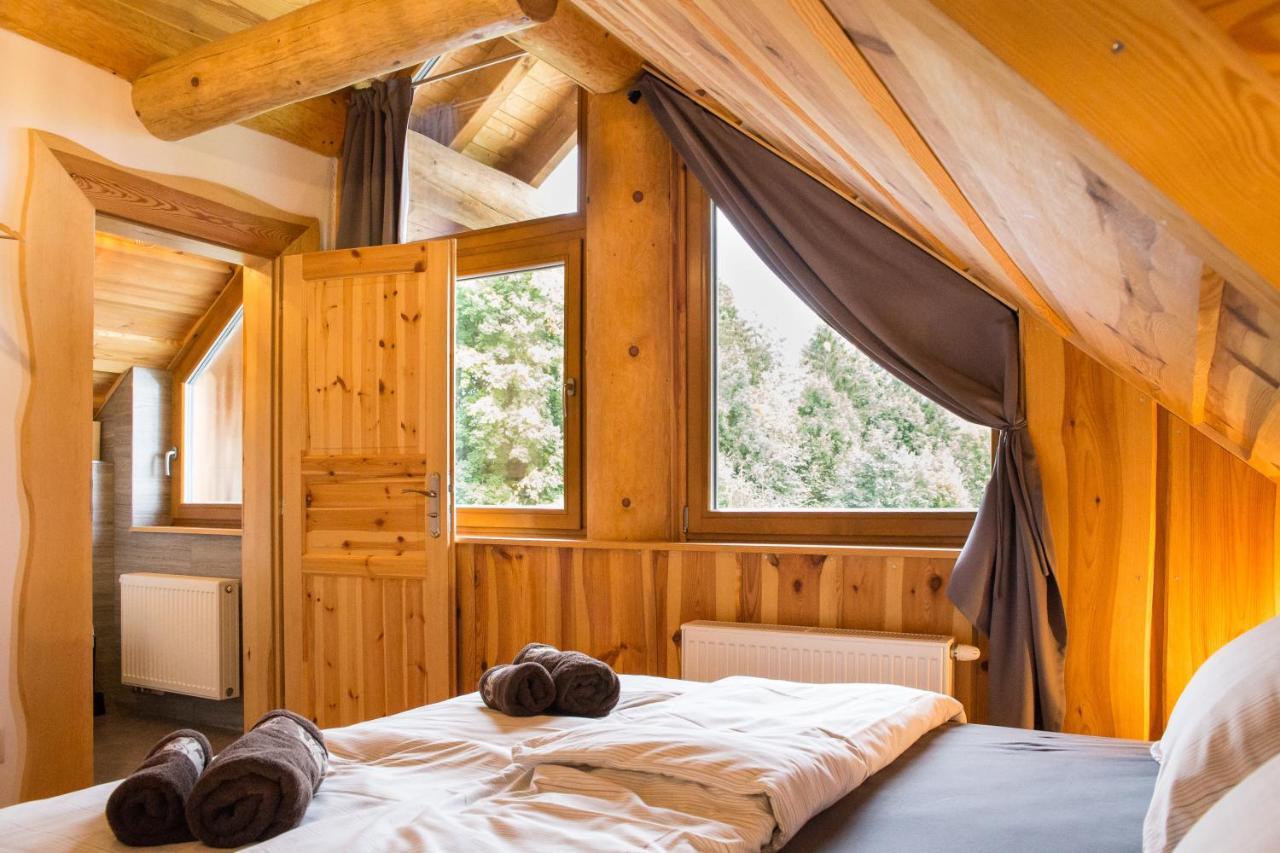 Luxusni Srub Az 24 Luzek - Sruby-Lipno Villa Frymburk Bagian luar foto