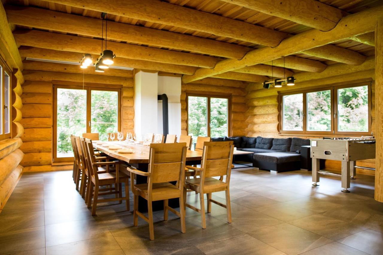Luxusni Srub Az 24 Luzek - Sruby-Lipno Villa Frymburk Bagian luar foto