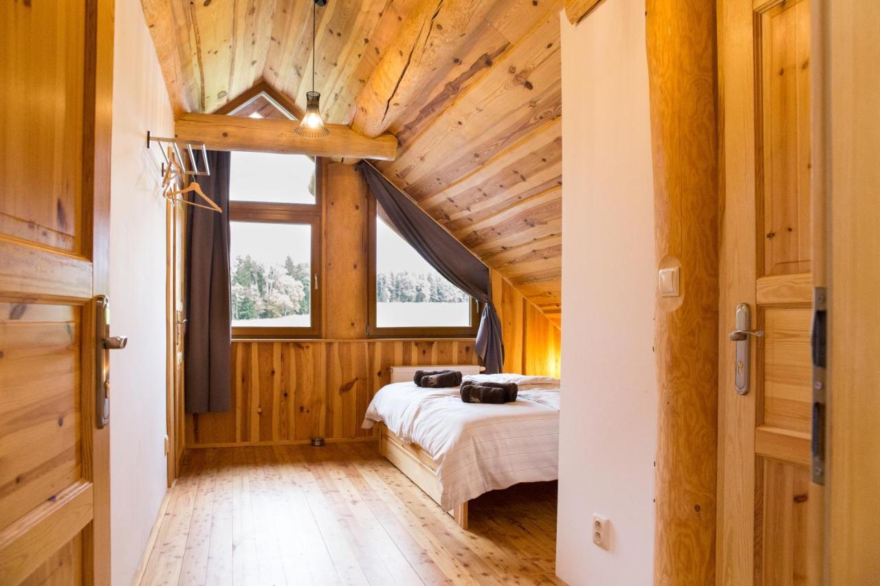 Luxusni Srub Az 24 Luzek - Sruby-Lipno Villa Frymburk Bagian luar foto